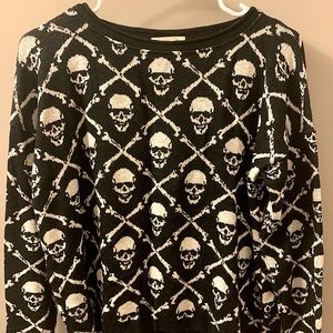 Skeleton Knit Sweater